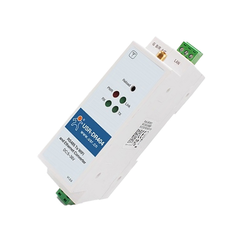 USR-DR404 IOT Din Rail RS485 to WiFi / Ethernet Converter | RS485 to 802.11 a/b/g/n WLAN Serial Device Server-picture-11