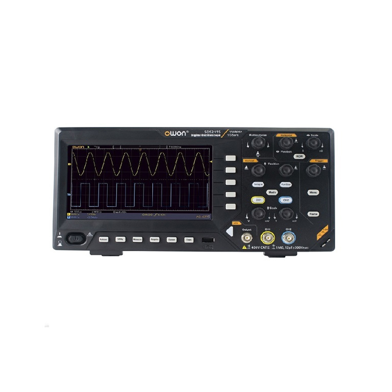 OWON SDS210S Digital Storage Oscilloscope 2 Channel, 100MHz, 1 GS/s,Built-in 1 CH 25MHz Waveform Generator-image-48