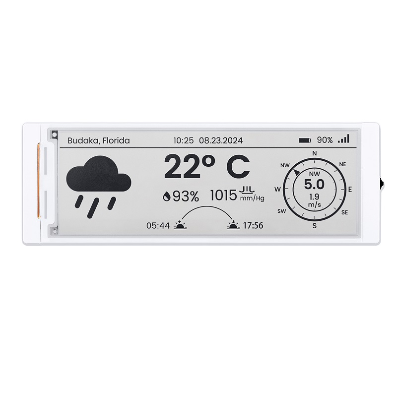 Elecrow CrowPanel ESP32 5.79” E-paper HMI Display with 272*792 Resolution Black/White Color Driven By SPI Interface-image-9