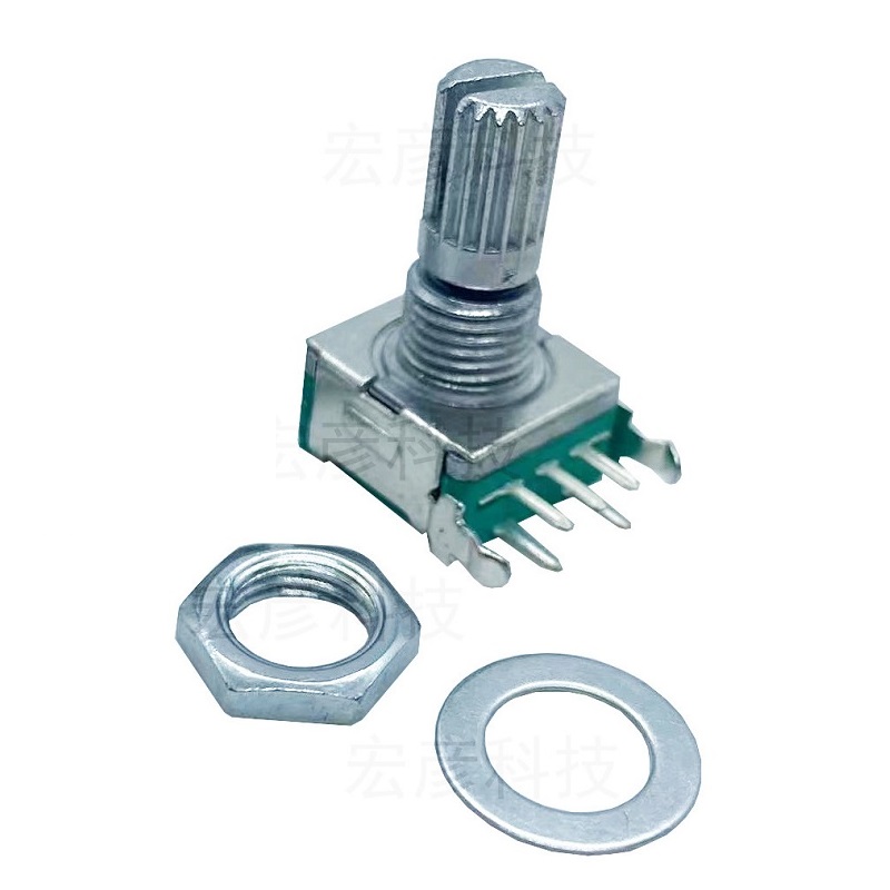 Hongyan EC11J 5DM20P1ZY15F7 Horizontal Encoder with Switch 15mm-picture-12