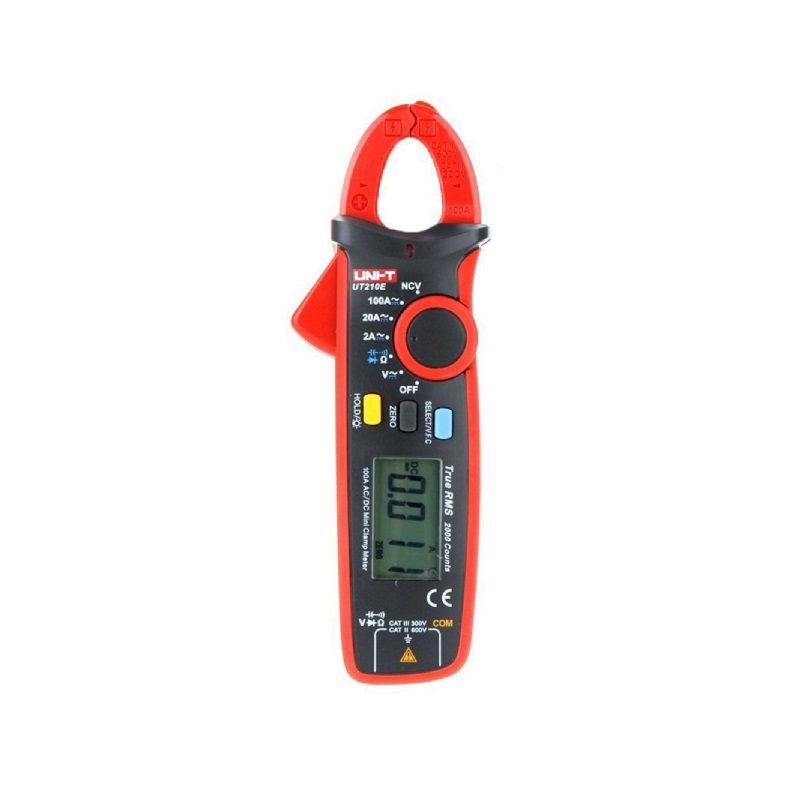 UNI-T UT210E Clamp Meter- True Rms 2000 Count ; 600 VAC/DC 100A AC/DC-image-12