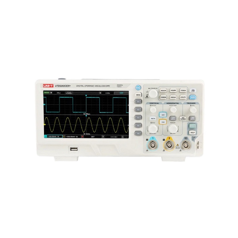 UNI-T UTD2202CEX+ Digital Storage Oscilloscope - 200MHz 2 Ch-image-47