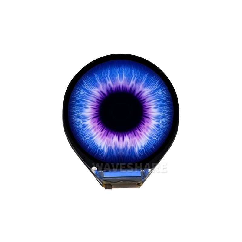 Waveshare 0.71inch Round LCD Display Module, 160×160 Resolution, SPI Interface, 65K colors-picture-16