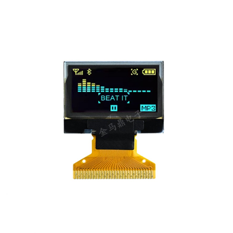 0.96 inch 128x64 SSD1306 controller I2C/SPI communication 51 MCU OLED Display - white color screen-image-23