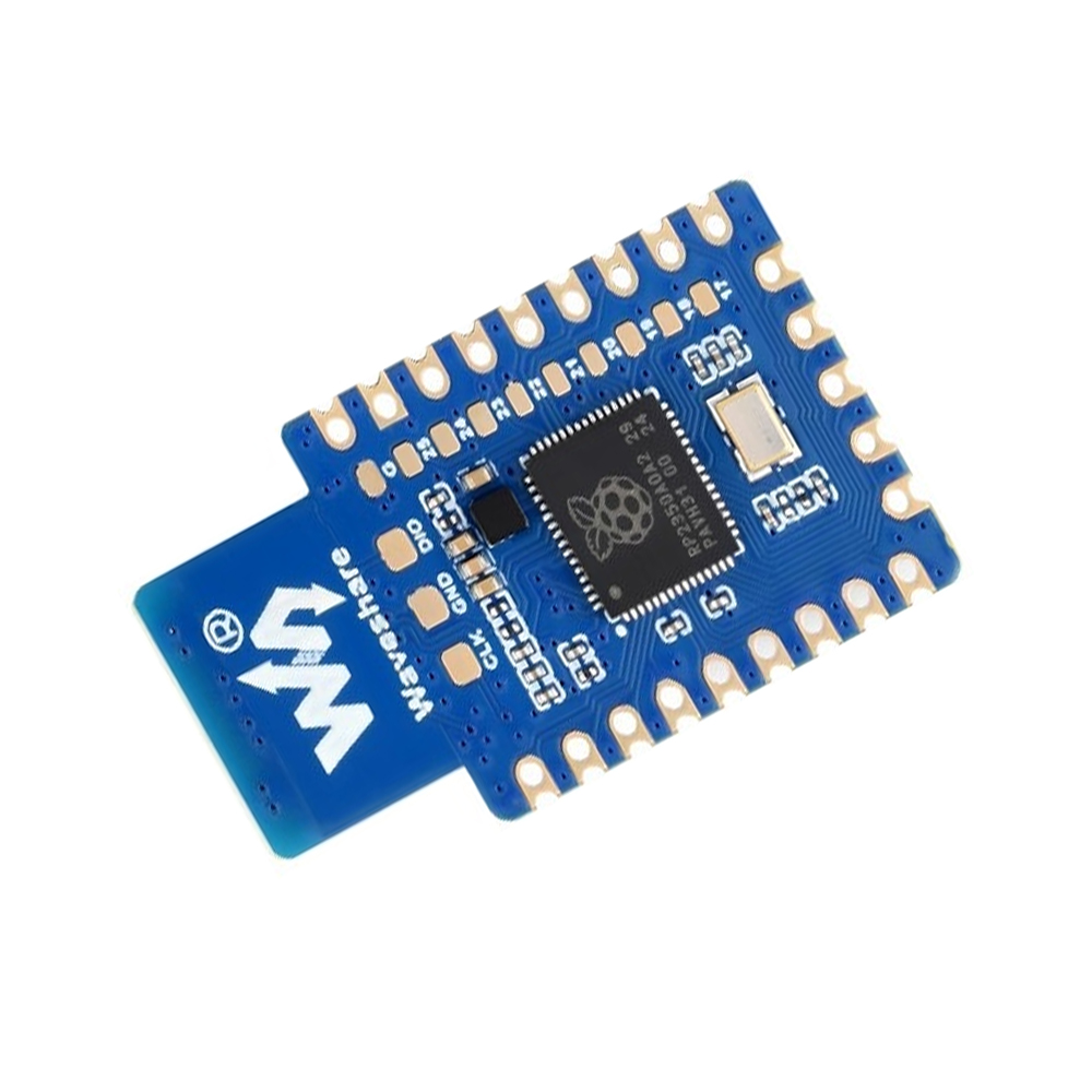 Waveshare RP2350-One, Onboard PCB Type-A Plug, MCU Board Based On Raspberry Pi RP2350A Dual-core Dual-architecture Microcontroller-picture-11