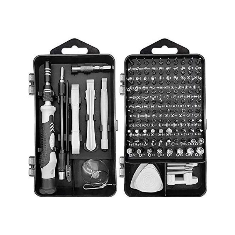 ACEBOTT Black 115 in 1 Multi-Purpose Screwdriver Set （Plastic Box）-picture-19