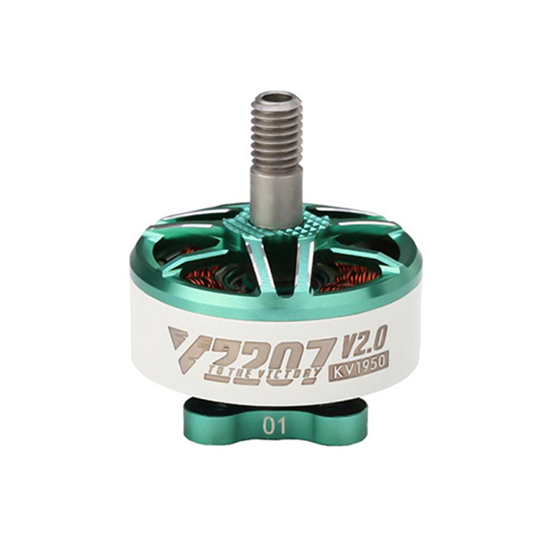 T Motor Velox V2207 V2 KV1950 (White + Cyan)-image-48