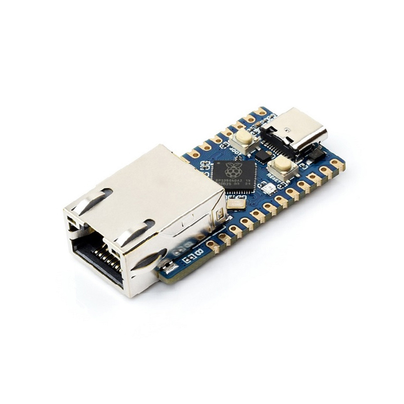 Waveshare RP2350-ETH Mini Development Board, RP2350 Ethernet Port Module, Raspberry Pi Microcontroller Development Board, Based on Official RP2350 Microcontroller-image-9