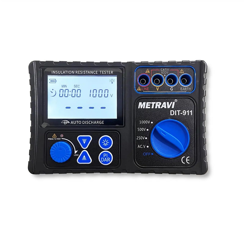 Metravi DIT-911 Digital Insulation Tester-picture-10