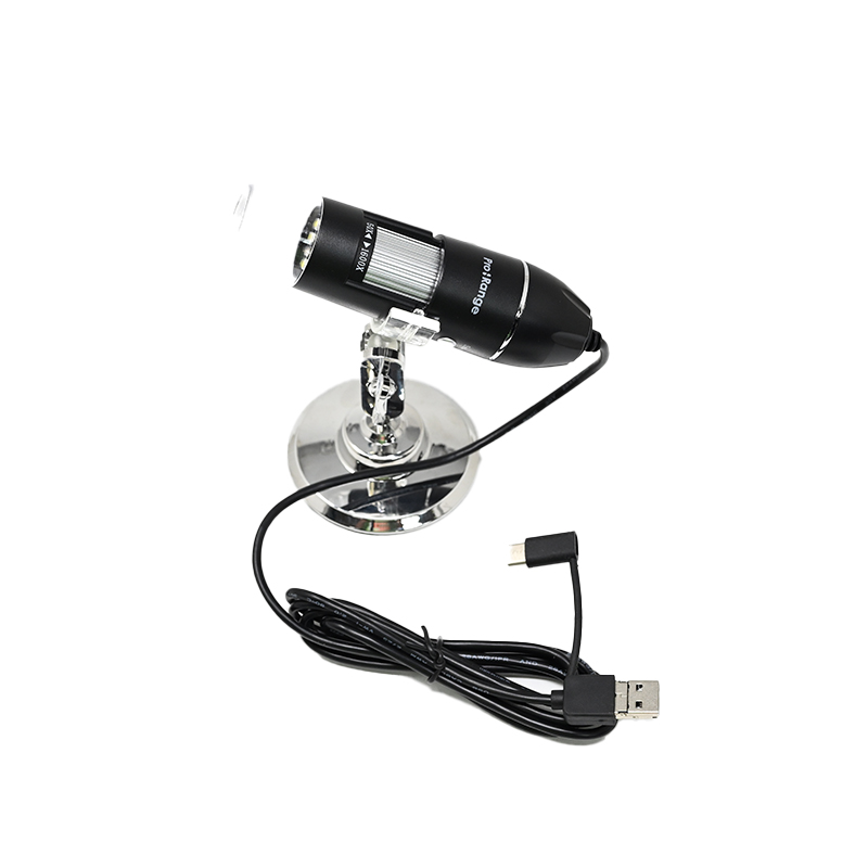 Pro-Range 3in1 1600X 8LED USB Microscope Camera Endoscope with stand Type-c Electronic Magnifier Endoscope (Premium Quality)-picture-20