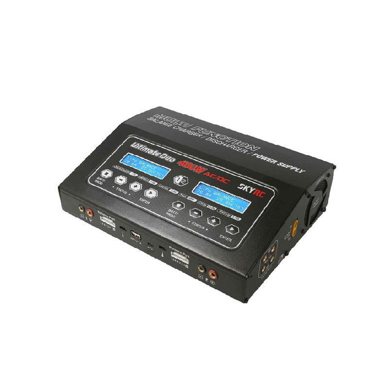 SkyRC D400 400W 20A Dual Channel AC/DC LiPo / LiFe / LiIon / LiHV / NiMH / NiCd / Pb Ultimate Duo Balance Charger-image-35