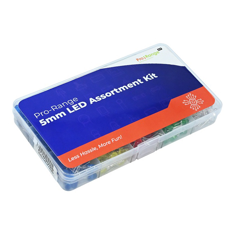 Pro-Range 5mm LED Assortment Kit (500pcs) With Bonus PCB And 220 0 Resistors(100pcs)-picture-23
