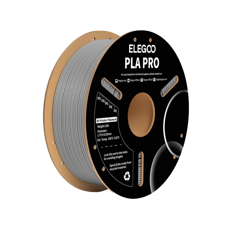 ELEGOO PLA Pro filament 1kg spool Grey-image-28