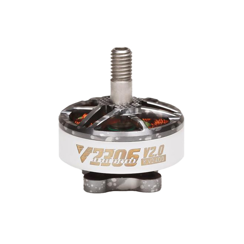 T Motor Velox V2306 V2.0 5"Freestyle Fpv Racing Drone Motor 4-6S Camo Silver 2400 KV-image-44