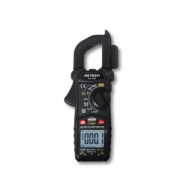 Metravi DT-230 (2024 Model) AC T- RMS/DC Digital Clamp Meter-image-23