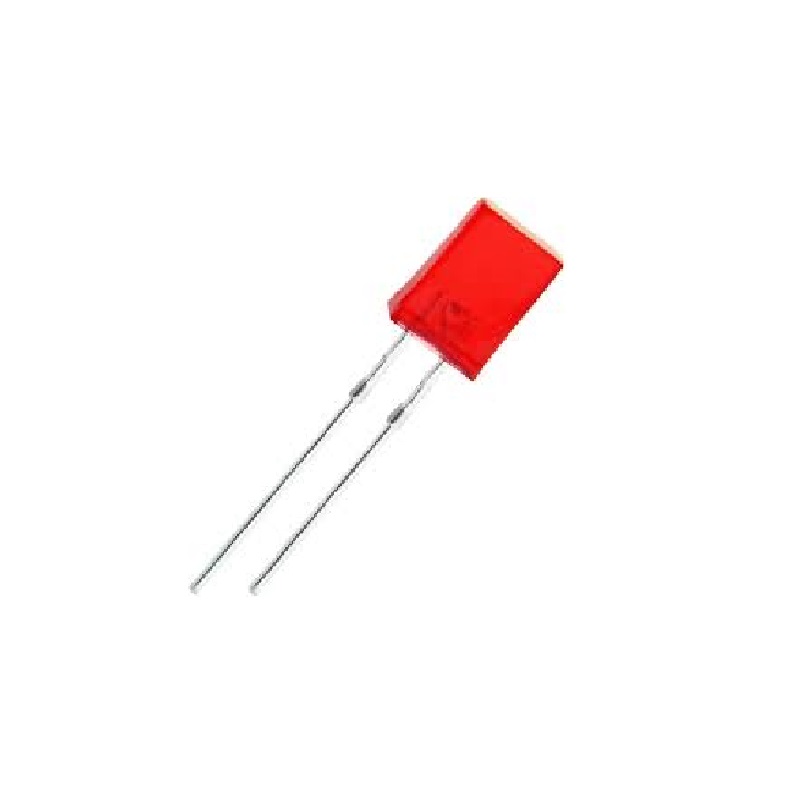 TJ-L257SSGHRMTCLFLC3R-A5-TOGIALED-20mA 10mcd~50mcd Foggy red lens -20℃~+80℃ Red 110° 5mm square lamp head 1.8V~2.6V Plugin,D=5mm LED Indication - Discrete ROHS-image-25