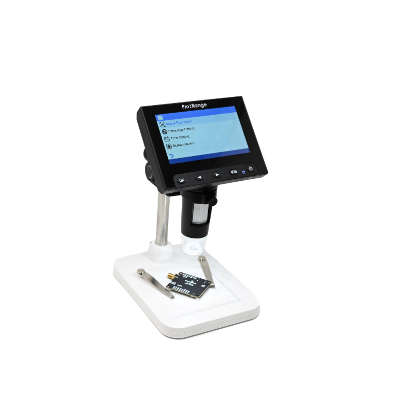 Pro-Range DM4 4.3" LCD Digital Microscope for PCB Inspection & Soldering | 1000X | 3MP | PC View (Windows/Mac) | 8 LED Lights-picture-13