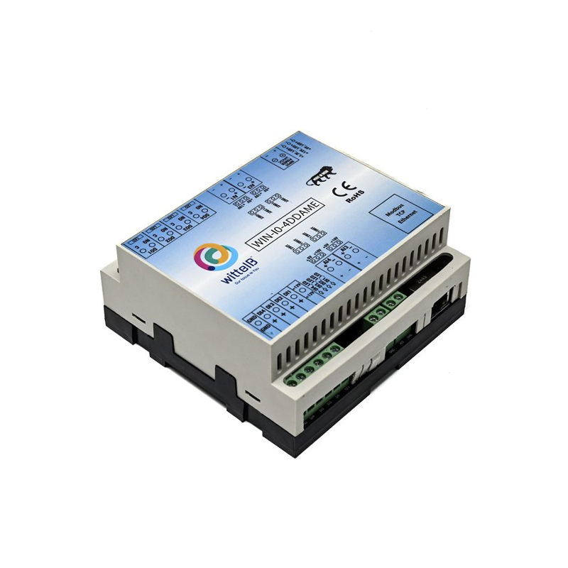 WittelB -WIN-IO-4DDAME-MQTT-IO Module with 4 Digita Inputs 4 Digital Outputs 4 Analog Inputs with Modbus TCP Ethernet(12 Bit Resolution)-image-4