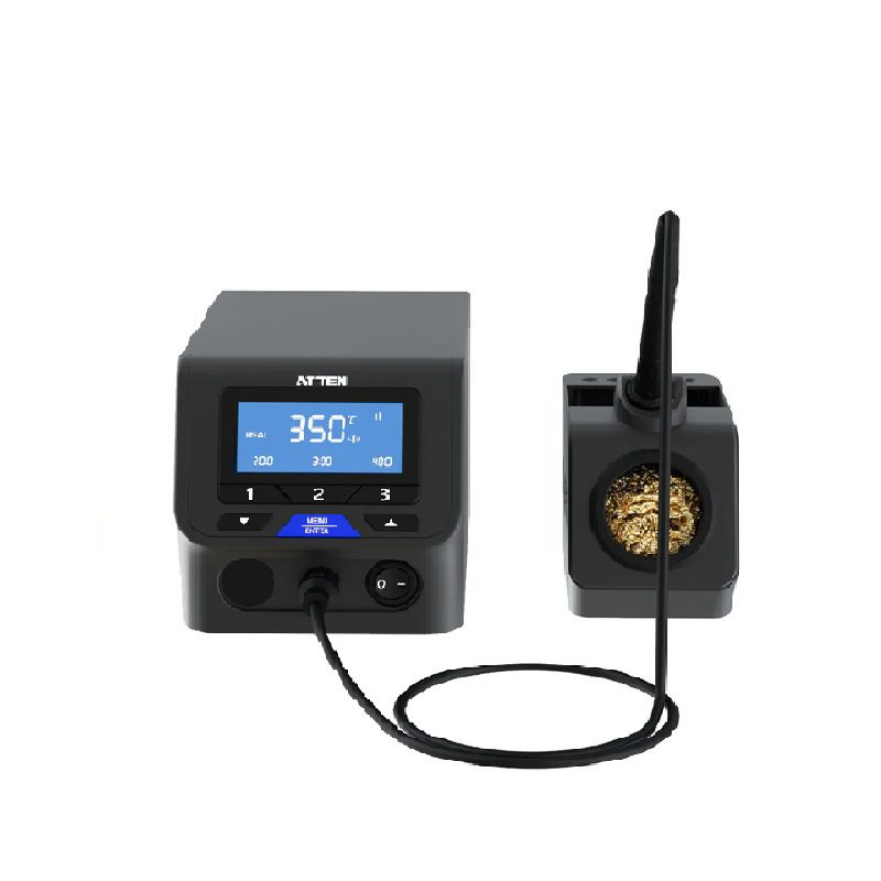 ATTEN ST-9003D 90W Soldering Station, High-Power Digital Soldering Iron with Adjustable Temperature Control, Fast Heating, LCD Display, and ESD Protection for Electronics Repair-image-27