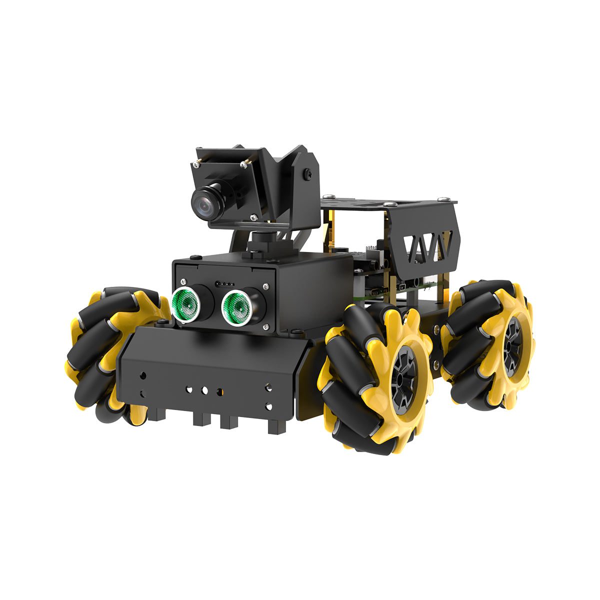 Hiwonder TurboPi Raspberry Pi 5 Omnidirectional Mecanum Wheels Robot Car Kit with Camera, Open Source, Python for Beginners, Without Raspberry Pi5 8GB-picture-23