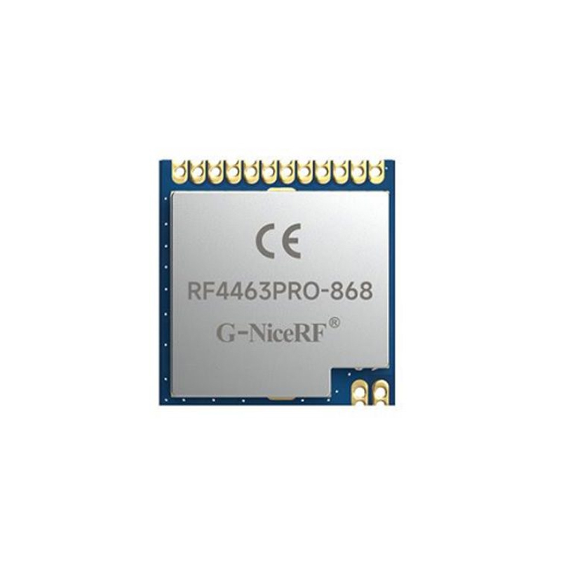 G-NiceRF RF4463PRO-868 : Si4463 CE-RED Certified 100mW 868MHz RF Module With 10PPM Crystal-image-42
