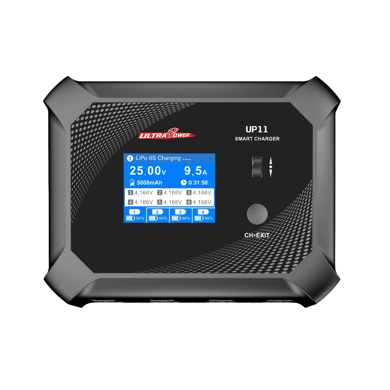 Ultra Power UP11 AC 240W / DC 600W 5A Quad-Channel 1-6S LiPo/LiHV/LiIon/NiMH/NiCd/Pb Multi-Chemistry Battery Charger-image-22