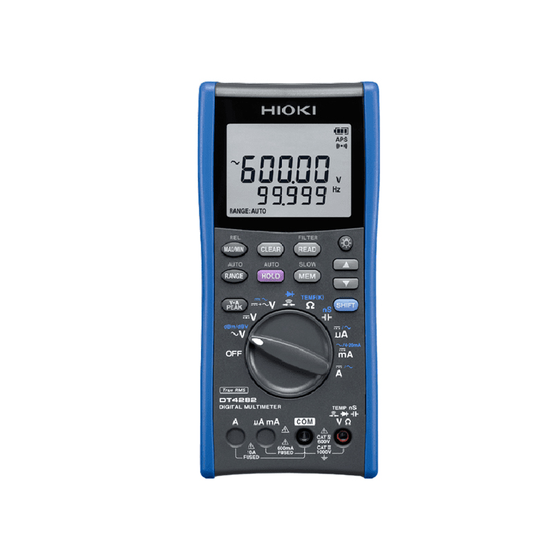 HIOKI DT4282 DIGITAL MULTIMETER ; 1000 A AC/DC, 600 V AC/DC-image-5