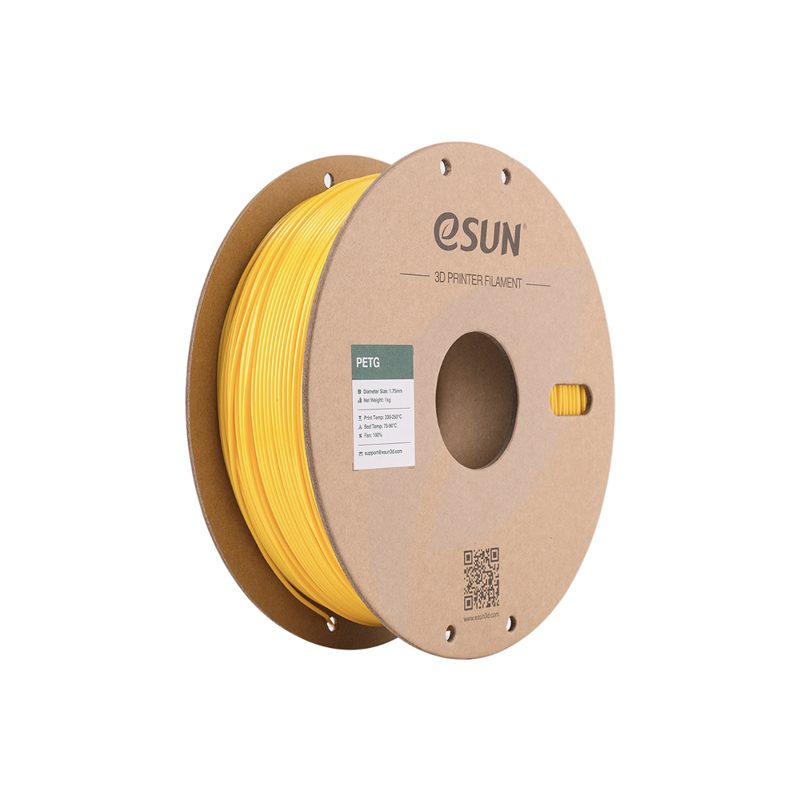 eSUN PETG+ Translucent Yellow - 1.75mm 3D Printing Filament Spool-picture-12