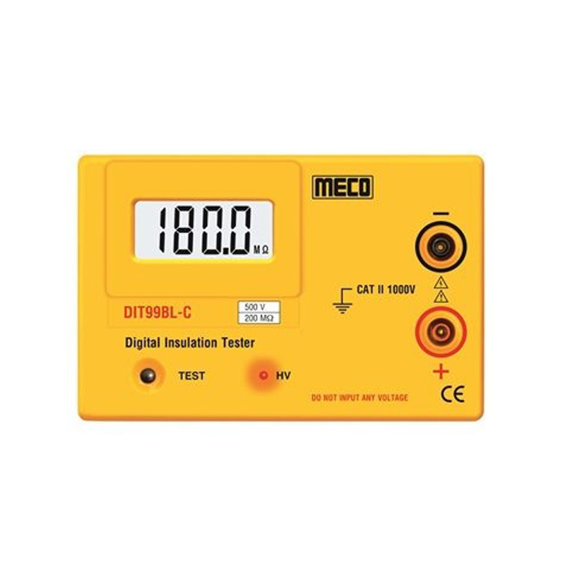 MECO DIT99BL - E 1000V - 2000MΩ Digital Insulation Tester-image-25