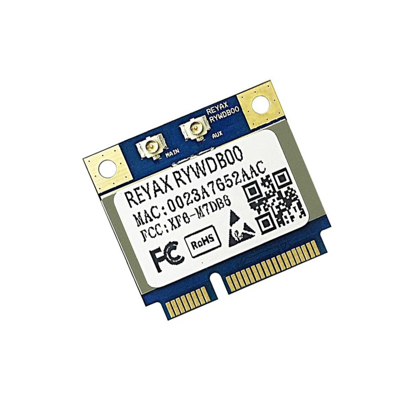 Reyax RYWDB00 Industrial Grade 802.11a/b/g/n 2.4GHz & 5GHz 802.11j 1T1R Wi- Fi, Dual-Mode Bluetooth 5 Mini PCIe Card-picture-16