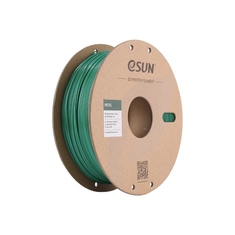 eSUN PETG+ Green - 1.75mm 3D Printing Filament Spool-image-12