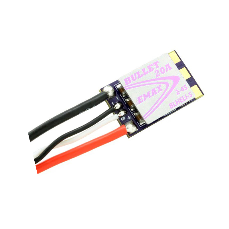 EMAX D-SHOT Bullet Series 20A 2-4S BLHELI_S ESC 3.5g Support Onshot42 Multishot-image-31