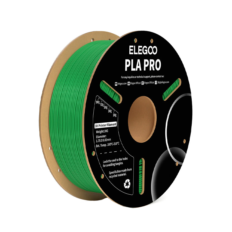 ELEGOO PLA Pro filament 1kg spool Green-image-26