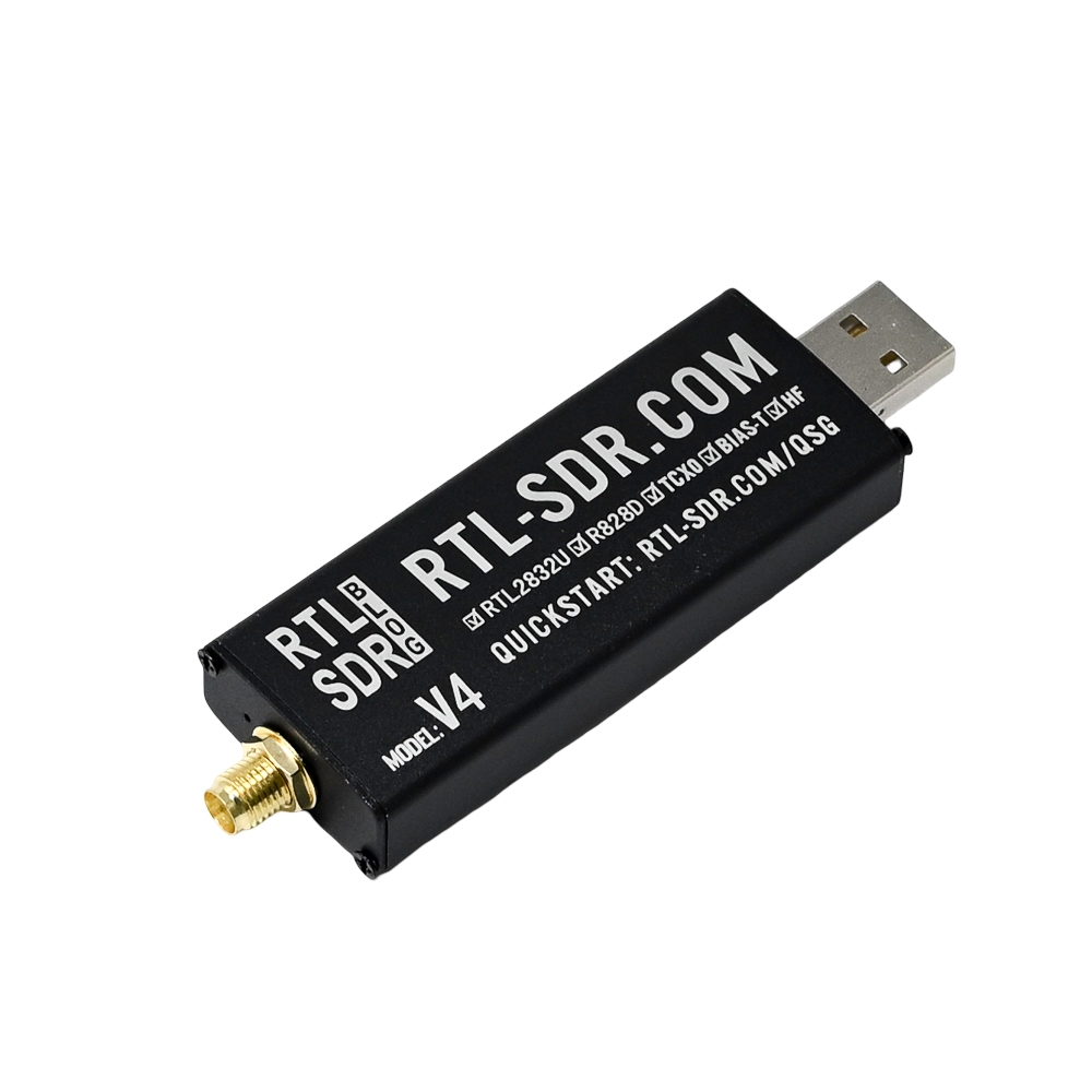 RTL-SDR Blog V4 R828D RTL2832U 1PPM TCXO SMA Software Defined Radio Dongle + Antenna kit-picture-18