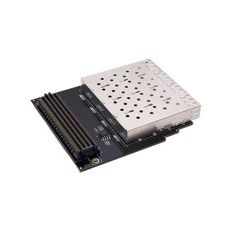 Alinx FH1223 V2.0FH1223 4x 10G SFP+ Optical Fiber Interface HPC FMC Card-image-49