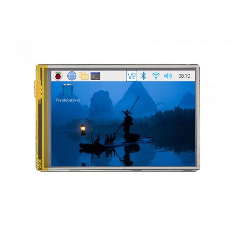 Waveshare 3.5inch Resistive Touch Display (G) for Raspberry Pi, IPS Panel, 320×480 Resolution, Immersion Gold Process, 262K Color-picture-22