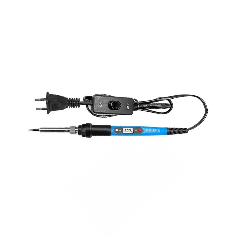 amiciTools 80W Digital Soldering Iron with 15 sec Rapid Heating, LCD Display, Adjustable Temperature Control and On-Off Switch, 220VAC-image-28