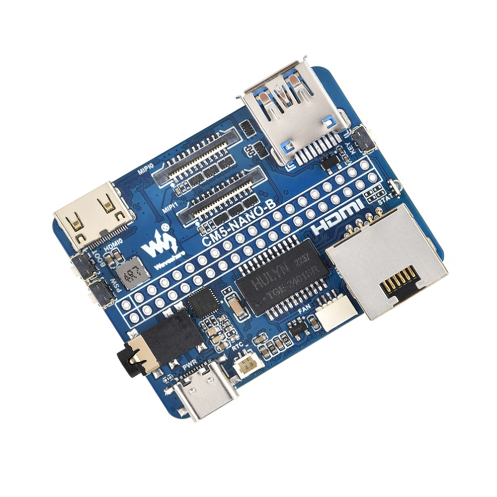 Waveshare Nano Base Board (B) for Raspberry Pi Compute Module 5, Same Size As The CM5-image-7