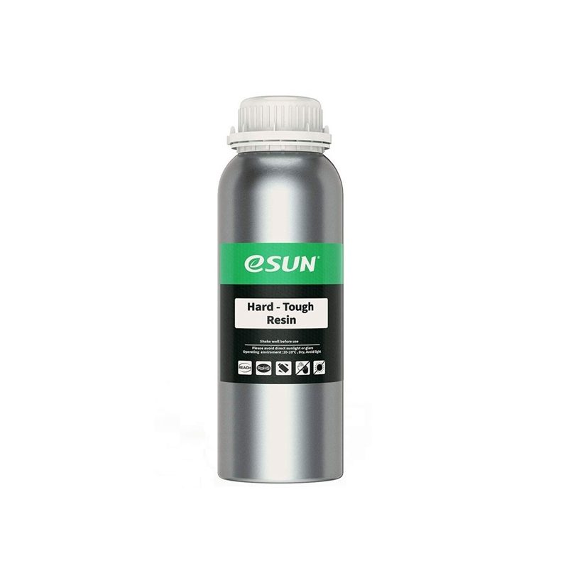 eSUN Hard Tough resin for LCD 3D Printers 1 kg-Blue-image-25