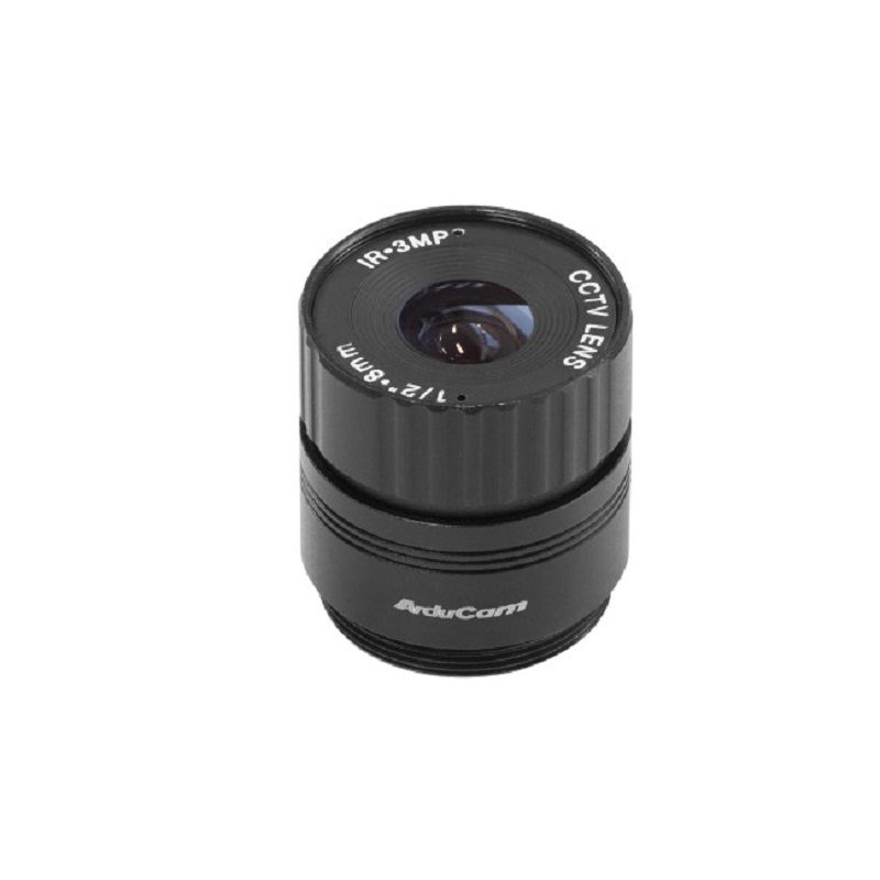 Arducam LN038 CS-Mount Lens for Raspberry Pi HQ Camera, 8mm Focal Length with Manual Focus-image-32