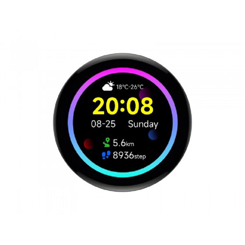 Waveshare RP2350 1.43inch AMOLED Display Development Board, 466×466, SPI Interface Round Display, Onboard Accelerometer And Gyroscope Sensor, RTC Chip without case-image-22