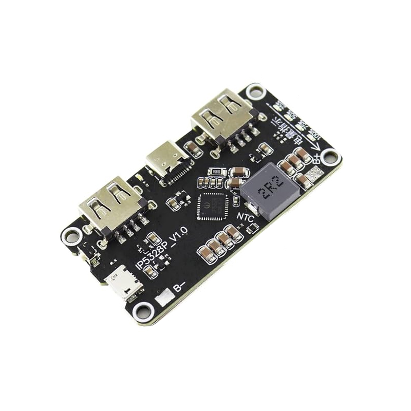 IP5328P Dual USB 18650 Battery Charger Module-image-38