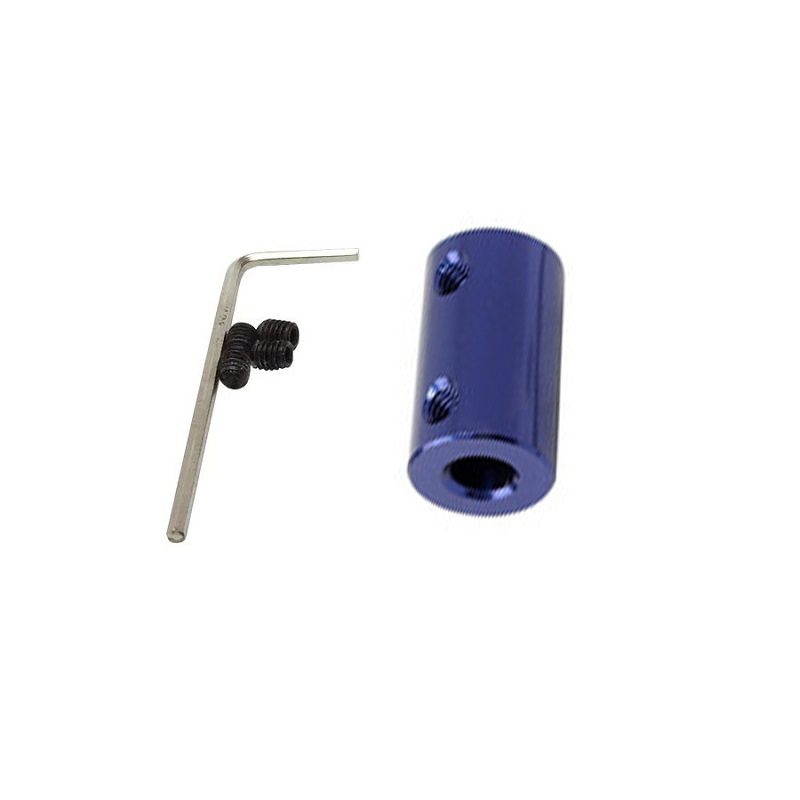 Blue Aluminum Alloy Coupling 5x8MM for 3D Printers and CNC Machines-image-4
