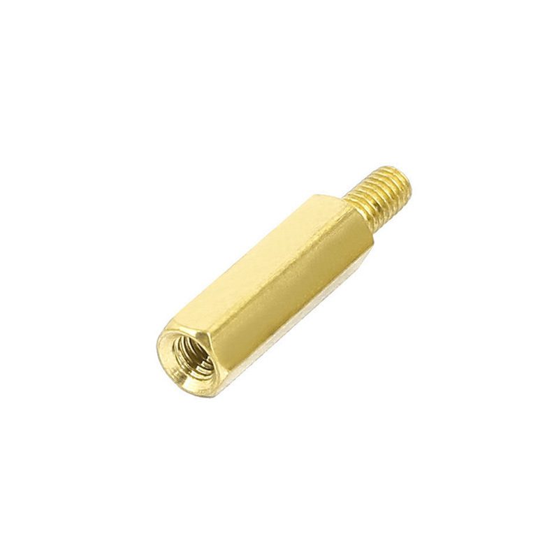 M3x20mm Male to Female Brass Hex Threaded Pillar Standoff Spacer (18Pcs)-picture-24