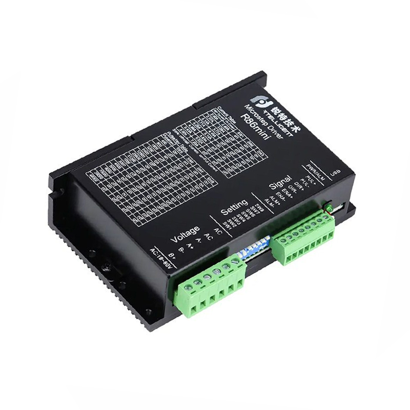 Rtelligent R86 MINI Stepper Driver 2.4-7.2A,24-100V DC or 18-80V AC for Stepper Motor Below NEMA 34-picture-19