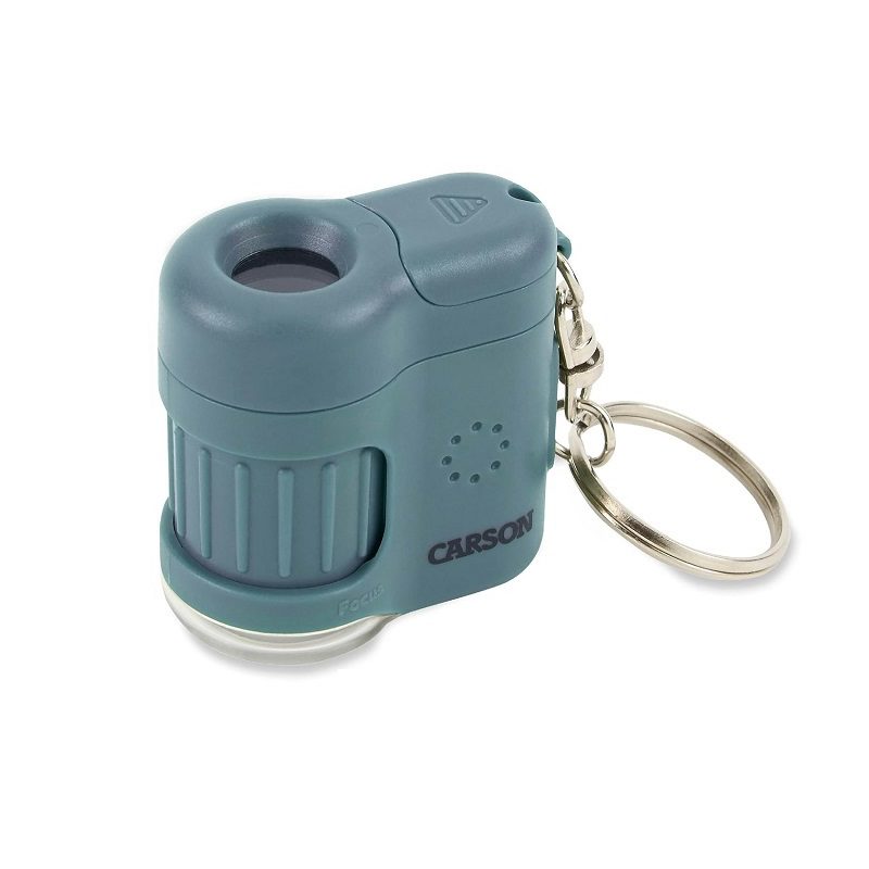 Carson ‎MM-280B MicroMini Pocket Microscope, 20x Magnification, LED and UV Light, Blue-picture-14