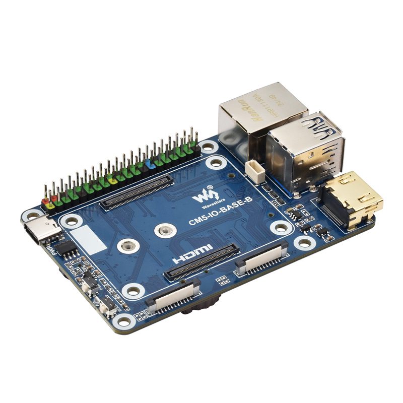 Waveshare Mini Base Board (B) designed for Raspberry Pi Compute Module 5 (NOT Included) with Onboard EEPROM And Encryption Chip-picture-25