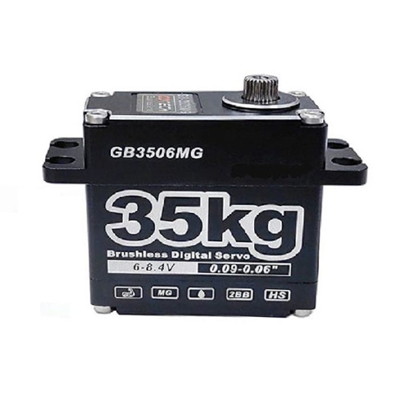 DYS - GOTeck GB3506MG Metal Geared 180° High Torque HV Digital Brushless Servo 35kg/0.06sec/75g-image-19