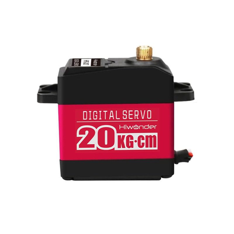 Hiwonder HPS-2027 20KG High Torque Digital Servo Motor Full Metal Gear Supports Robotic Arm/RC Car/Single Shaft-image-40