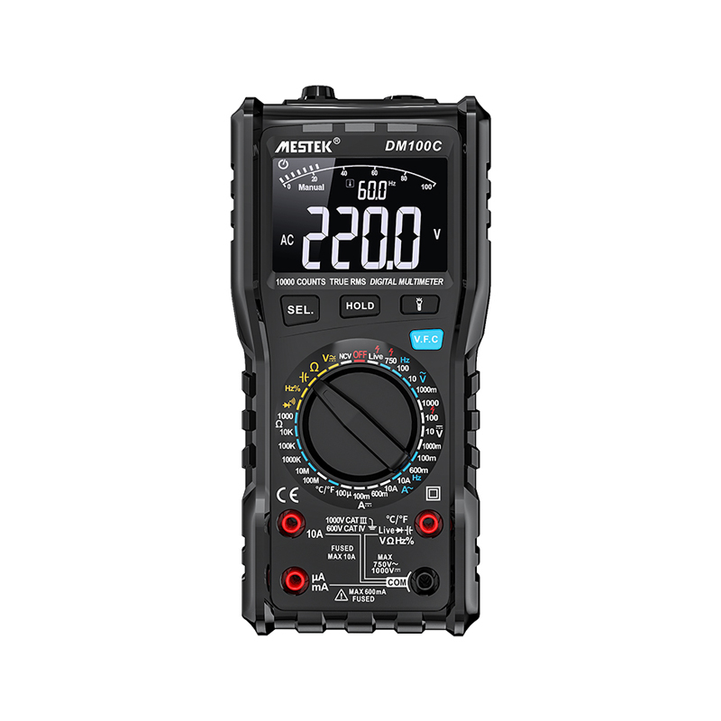 MESTEK DM100C Professional Manual+Auto Range Digital Multimeter-image-14